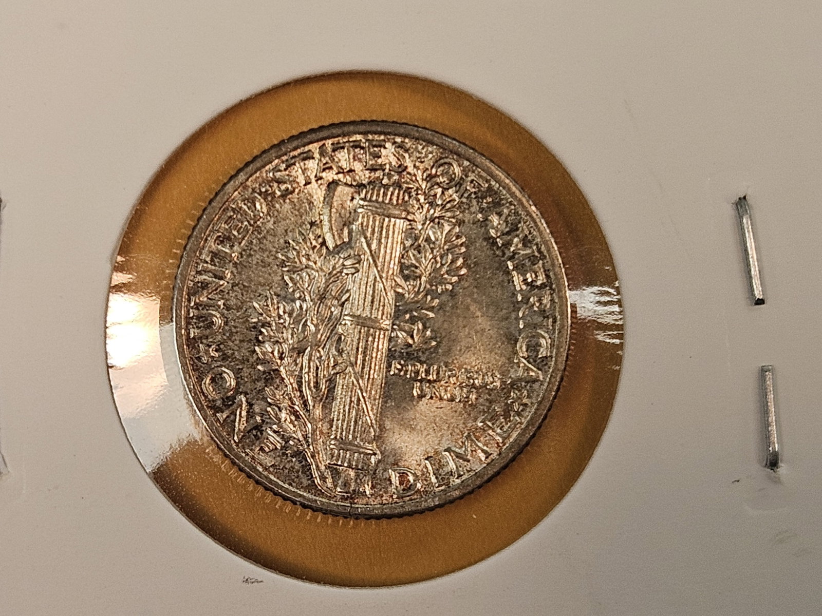 Four Brilliant Uncirculated Mercury silver Dimes - 7