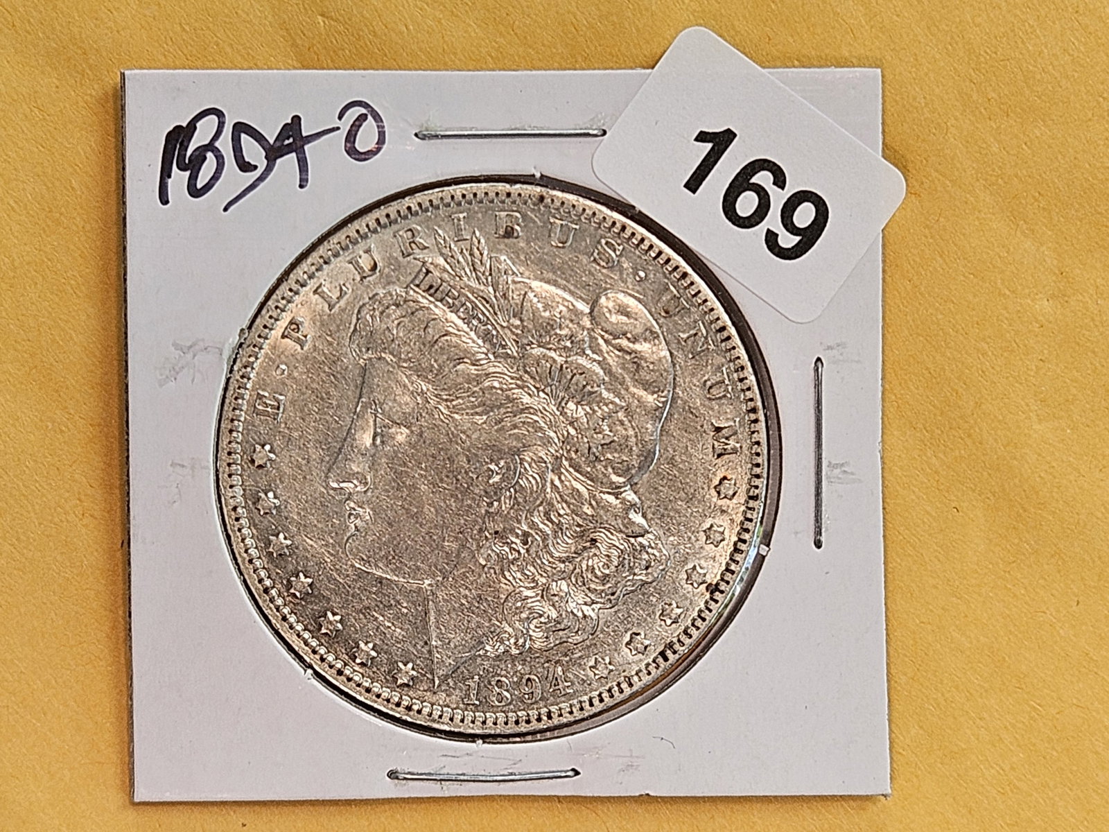 Better Date 1894-O Morgan silver Dollar - 2