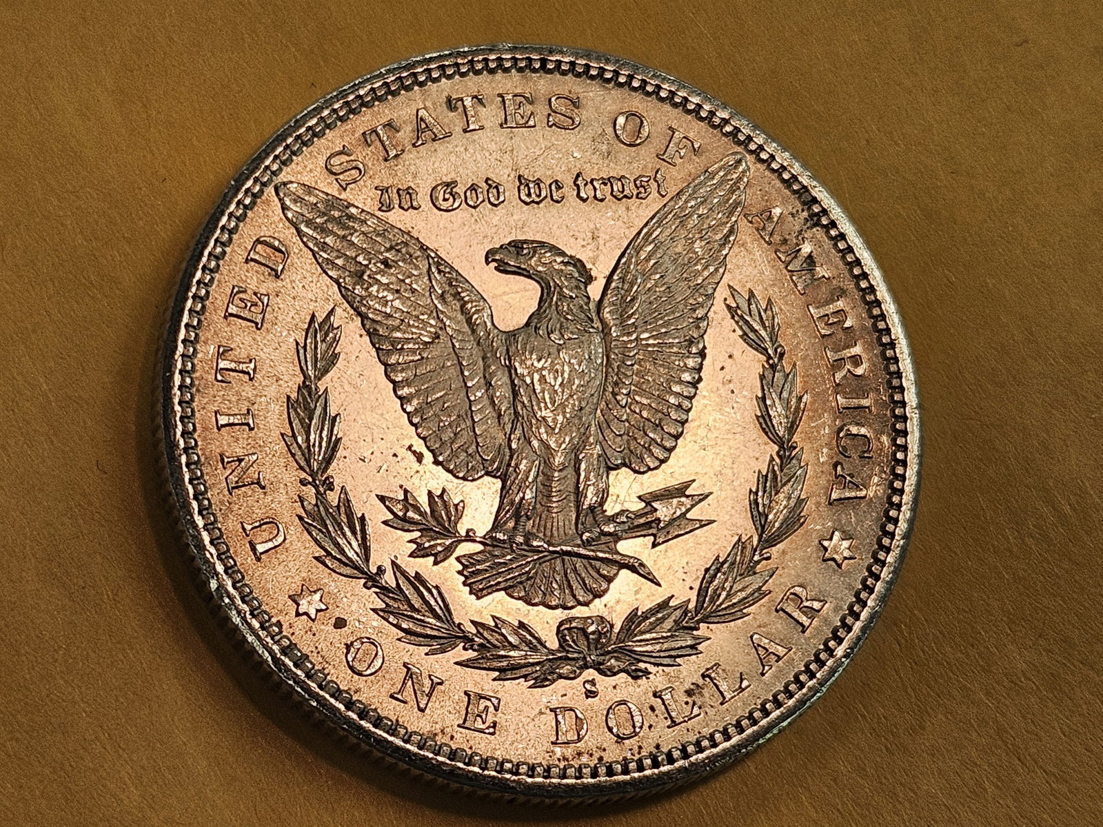 1879-S Morgan Silver Dollar in Bright Uncirculated - 7