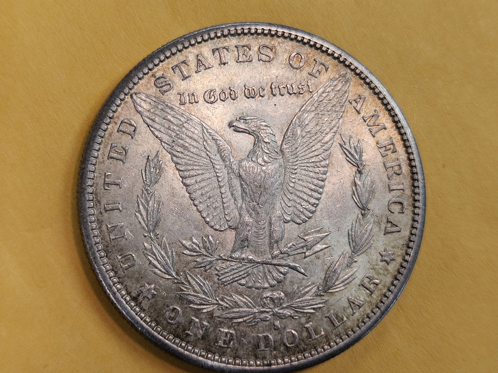 1887-S Morgan Dollar in About Uncirculated Plus - 4