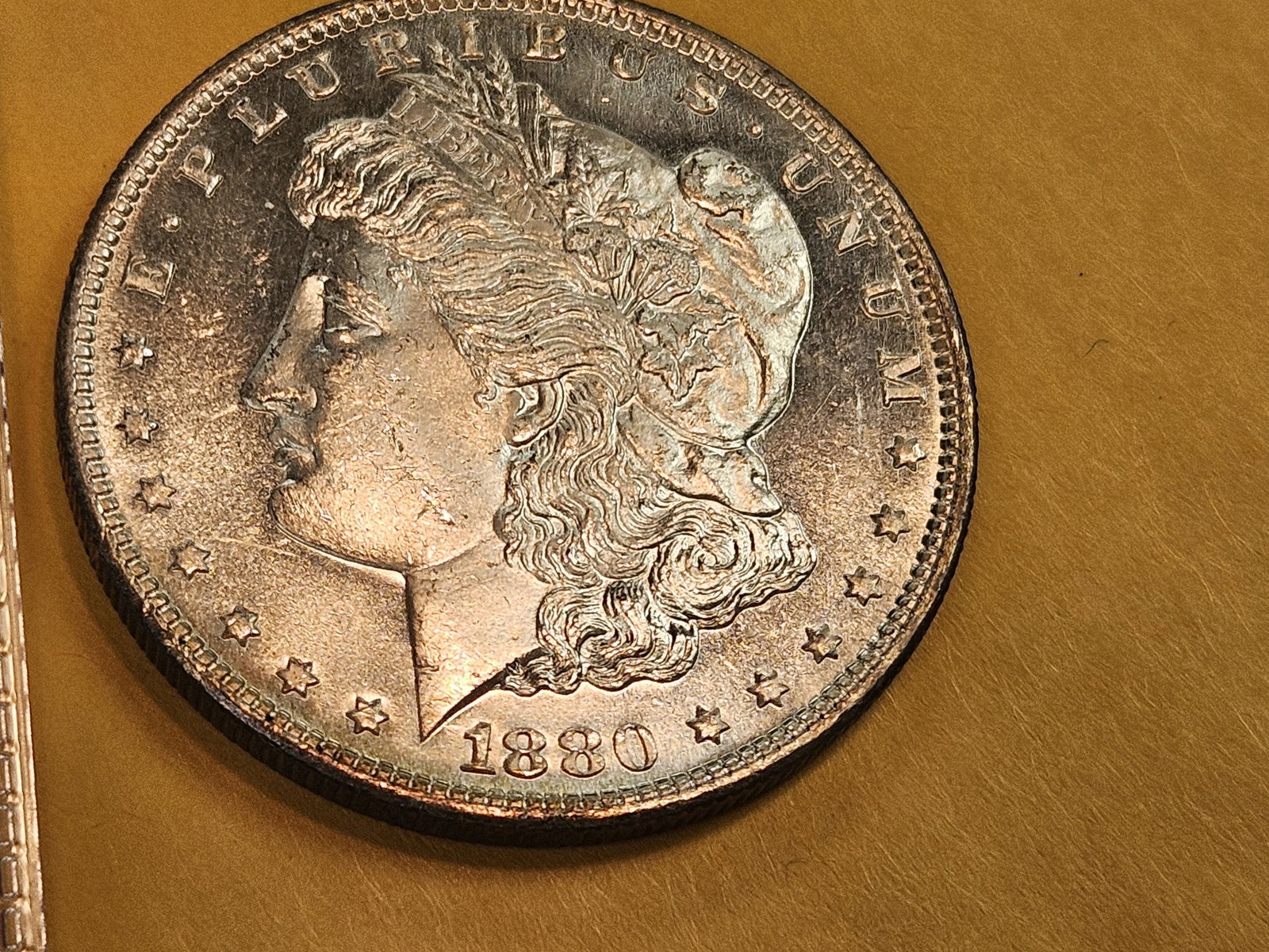 Very Choice Brilliant Uncirculated Plus 1880-S Morgan Dollar - 3
