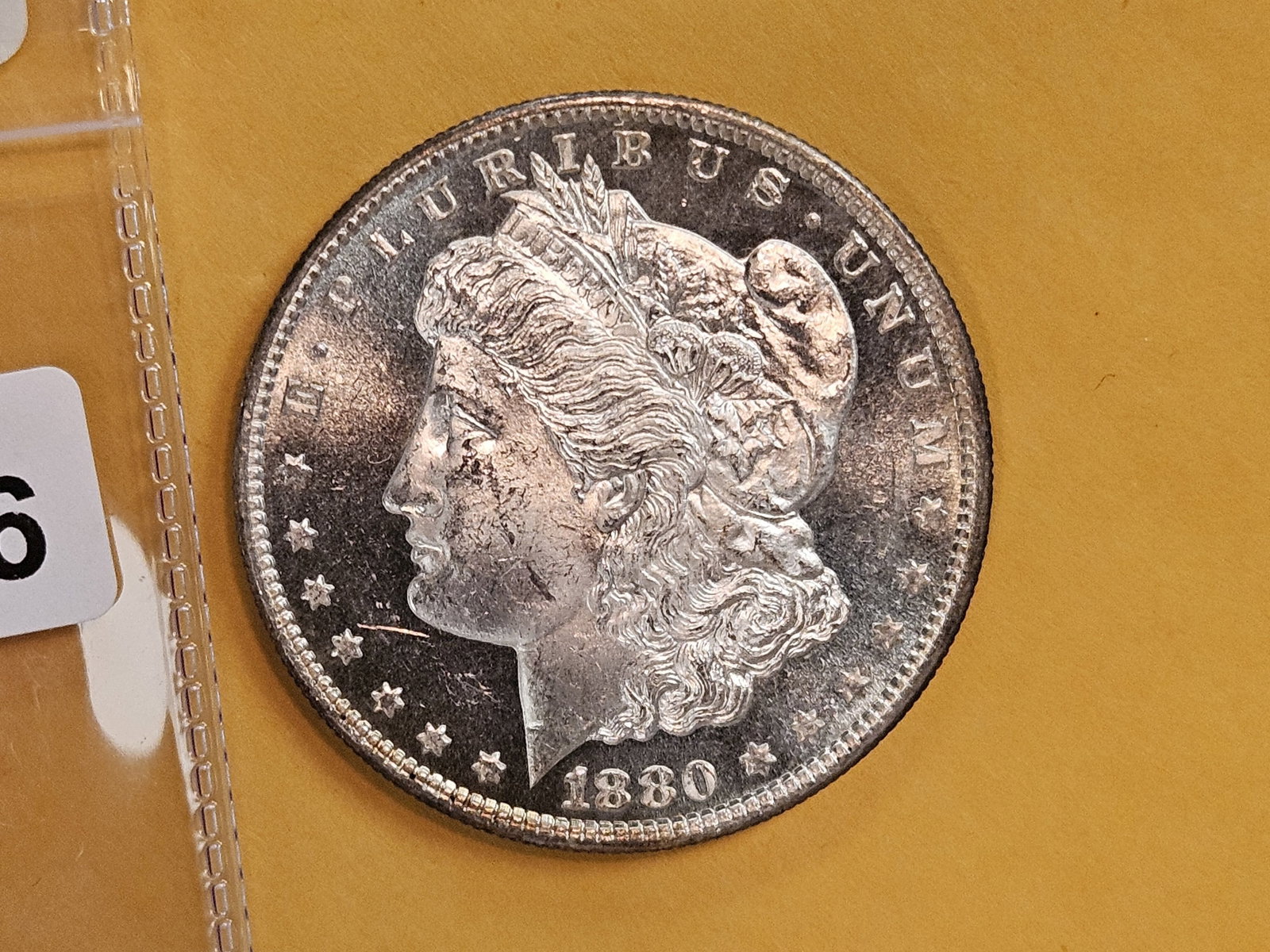 Very Choice Brilliant Uncirculated Plus 1880-S Morgan Dollar - 7