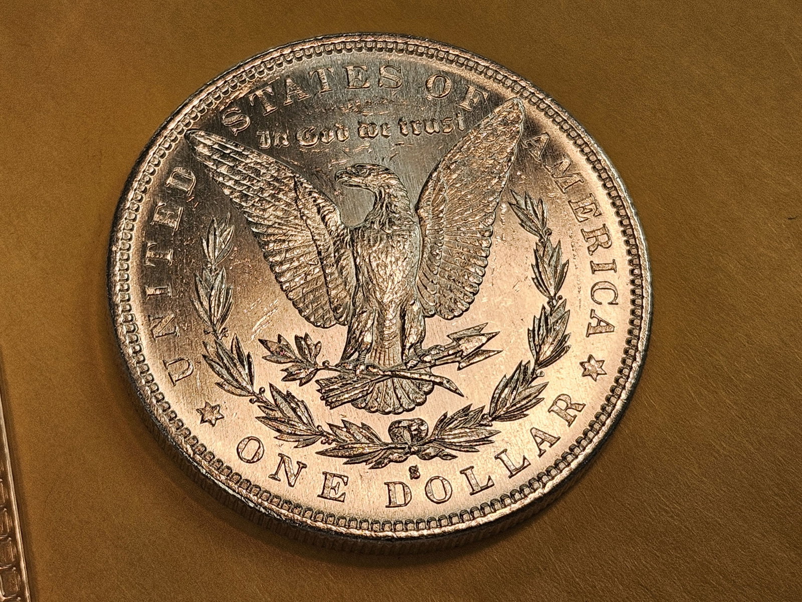 Choice Brilliant Uncirculated Plus 1882-S Morgan Dollar - 7