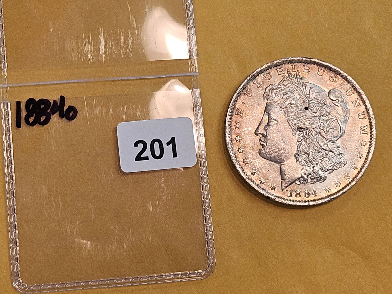 Choice Brilliant Uncirculated Plus 1884-O Morgan Dollar - 2