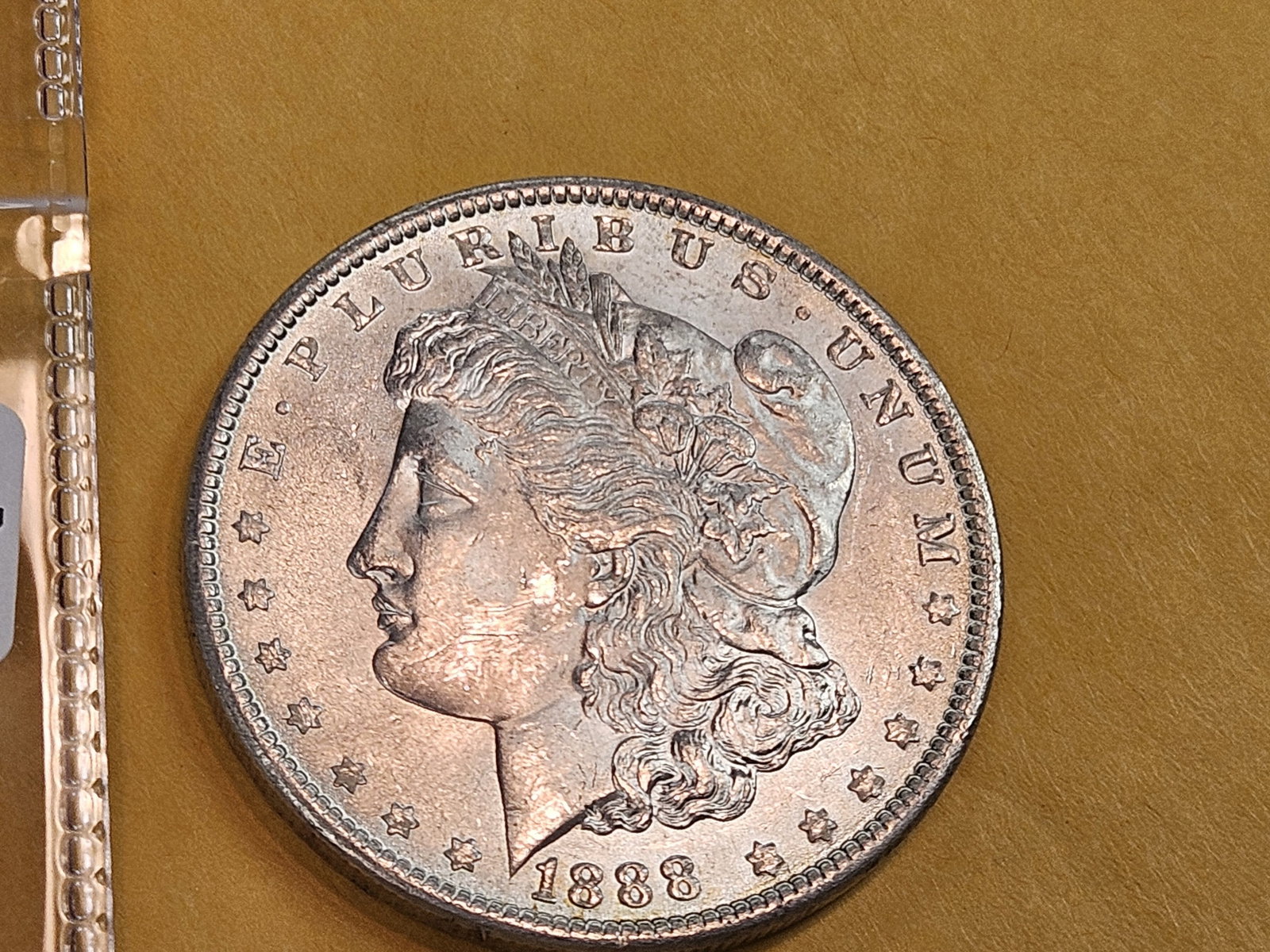 Choice Brilliant Uncirculated Plus 1888 Morgan Dollar - 3