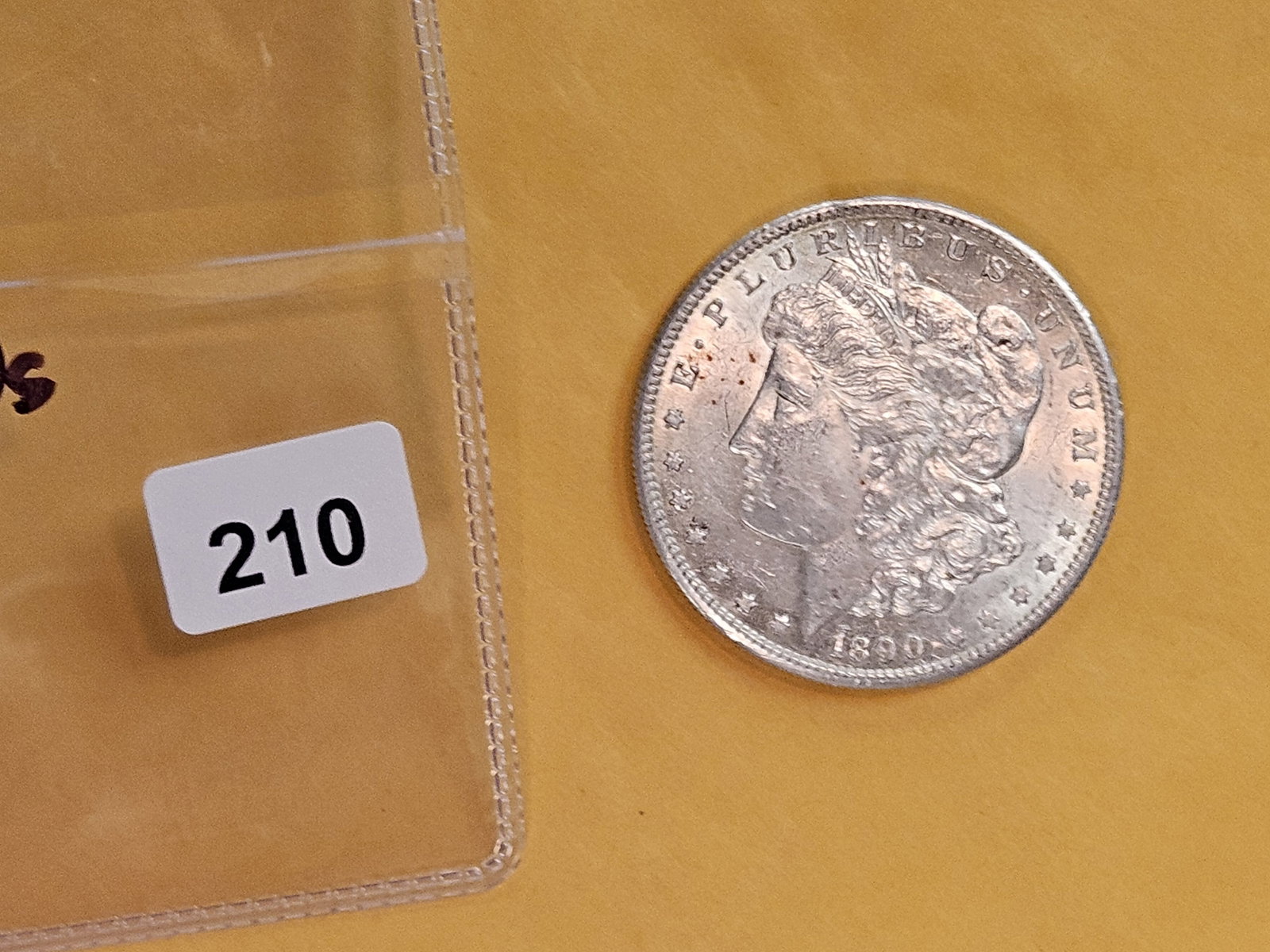 Brilliant Uncirculated Plus 1890-S Morgan Dollar - 2