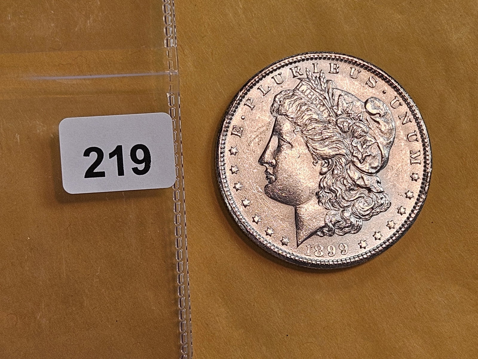 Choice Brilliant Uncirculated Plus 1899-O Morgan Dollar - 2