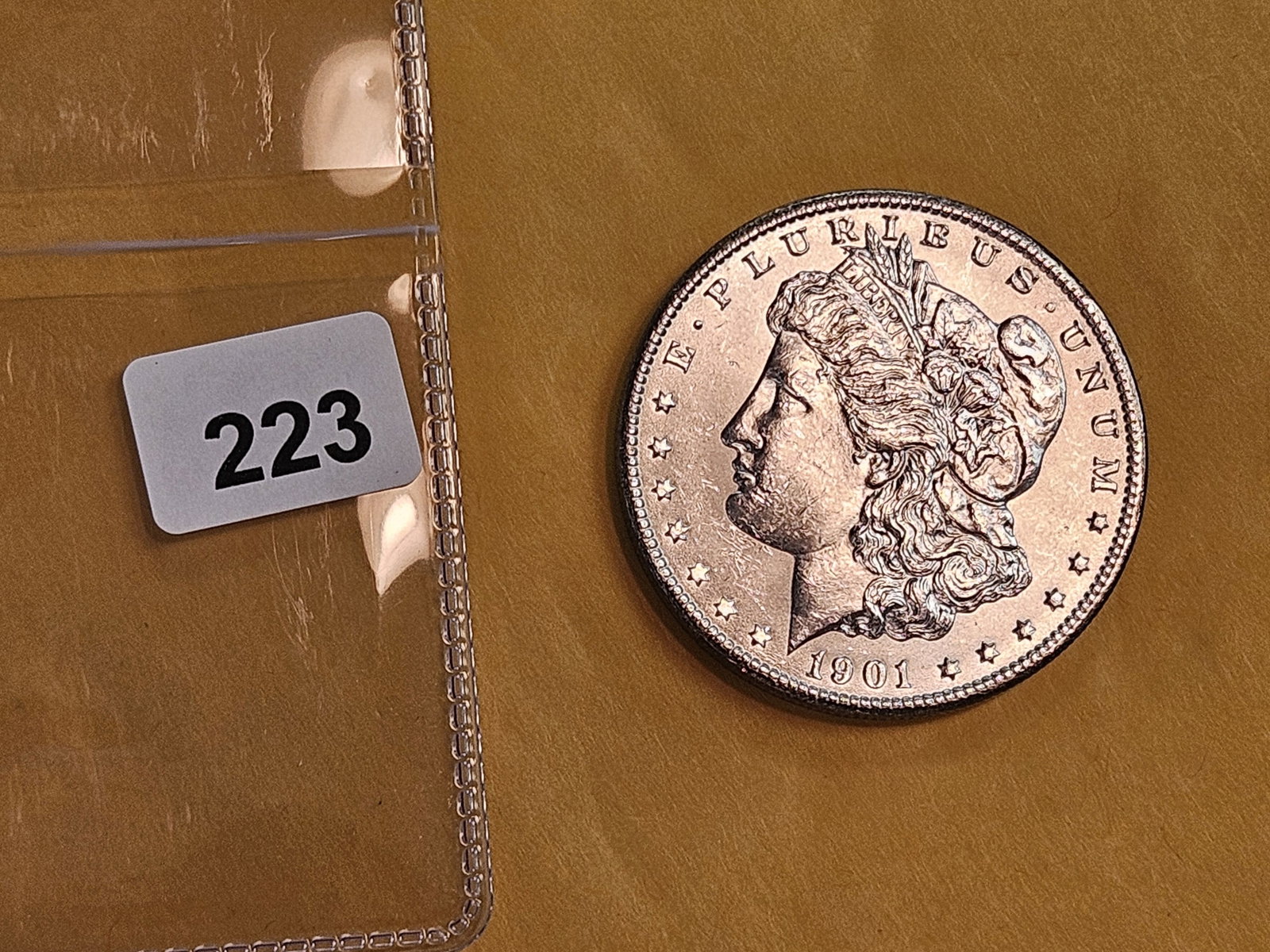 Very Choice Brilliant Uncirculated 1901-O Morgan Dollar - 2