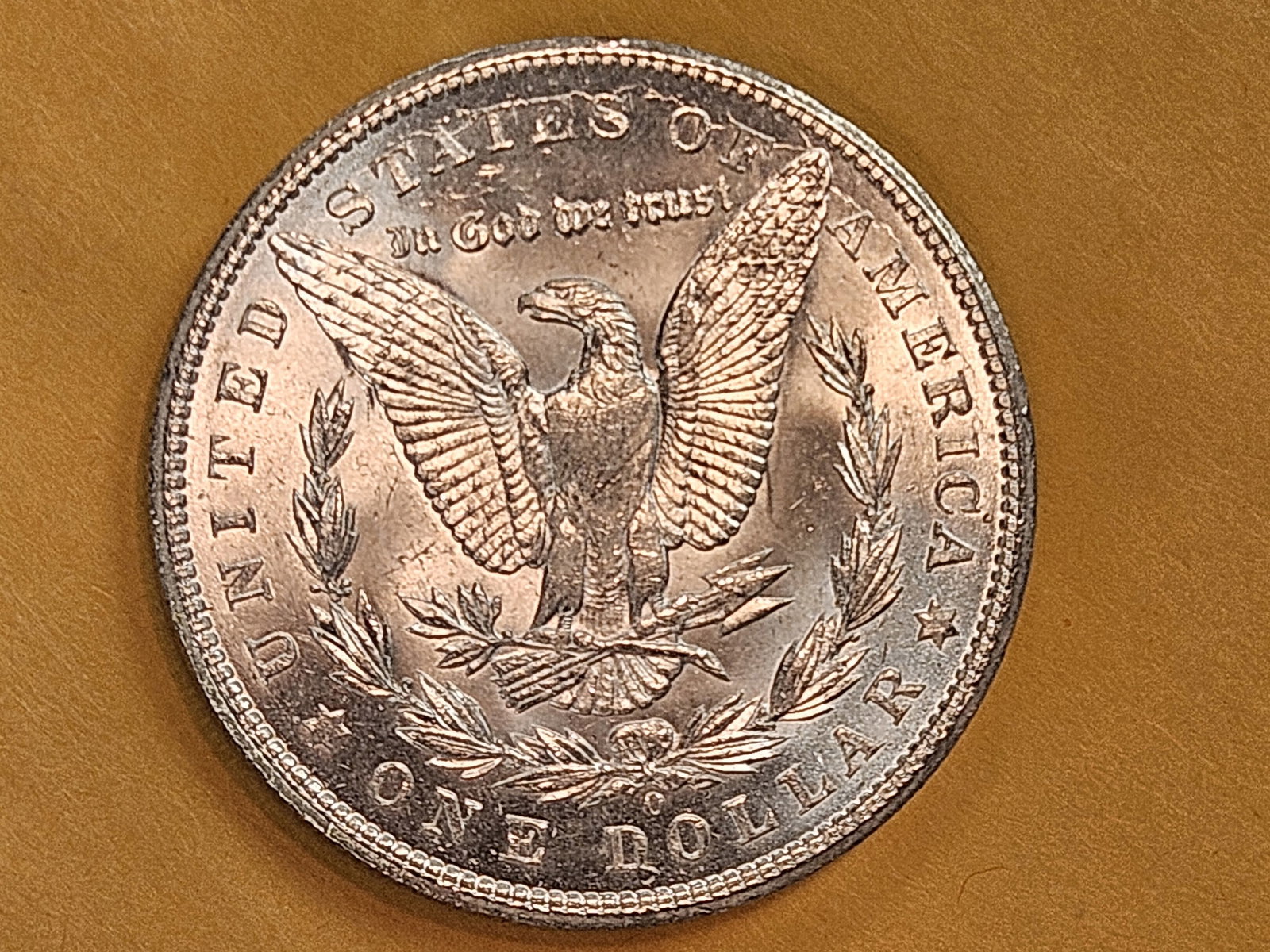 Very Choice Brilliant Uncirculated 1904-O Morgan Dollar - 7