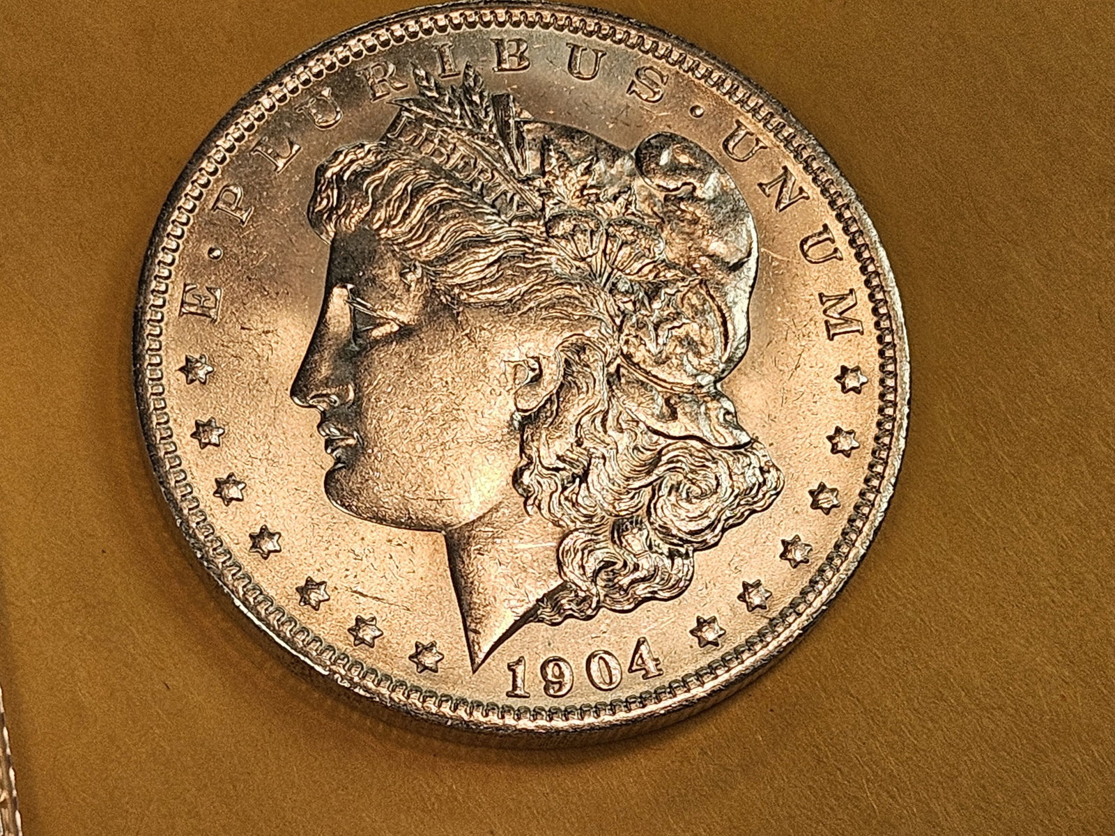 Very Choice Brilliant Uncirculated 1904-O Morgan Dollar - 3