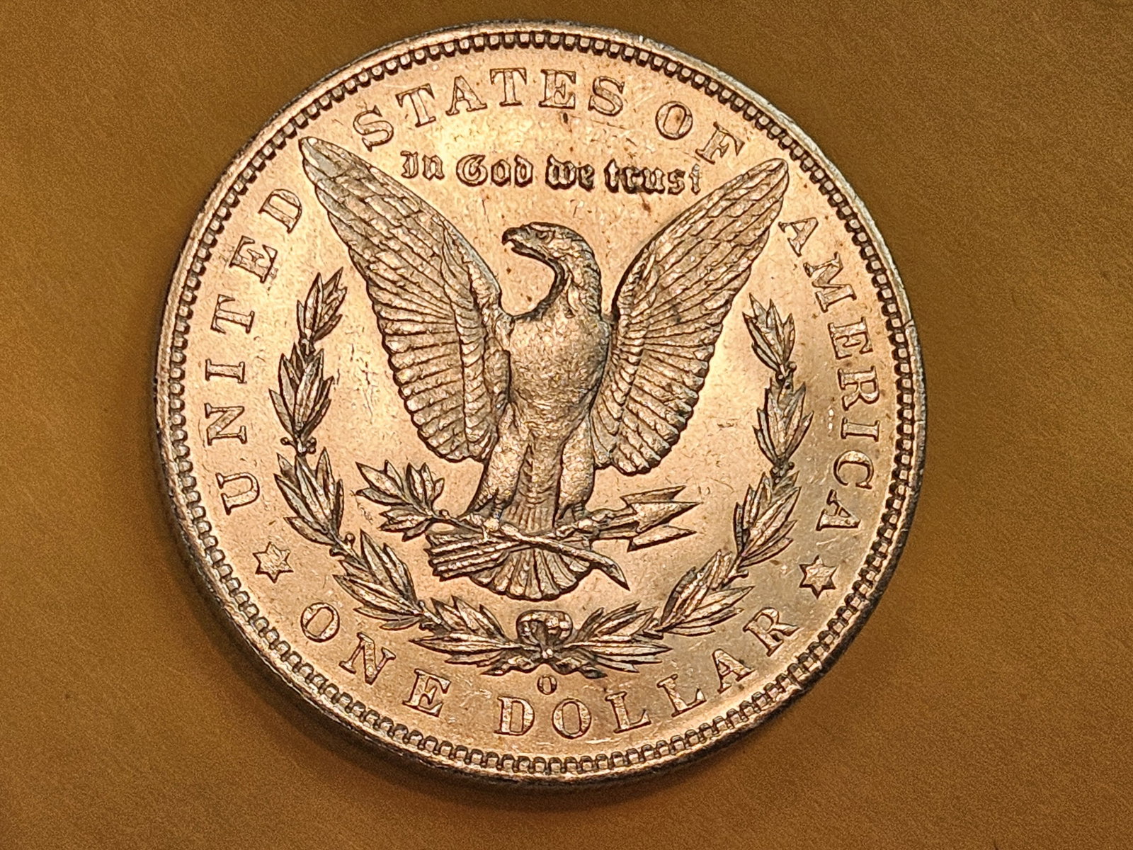 Very Choice Brilliant Uncirculated 1904-O Morgan Dollar - 7