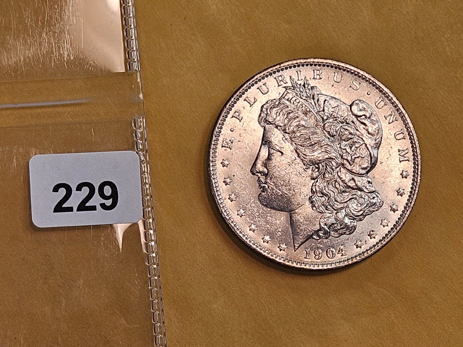 Choice Brilliant Uncirculated Plus 1904-O Morgan Dollar - 2