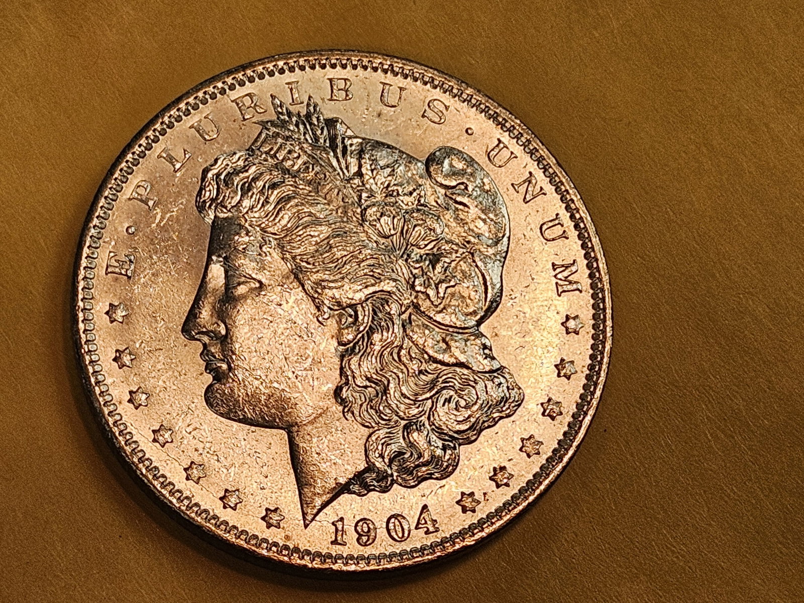 Choice Brilliant Uncirculated Plus 1904-O Morgan Dollar - 3