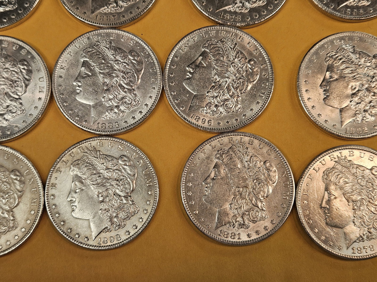 ** FULL ROLL ** Twenty Morgan Silver Dollars - 7