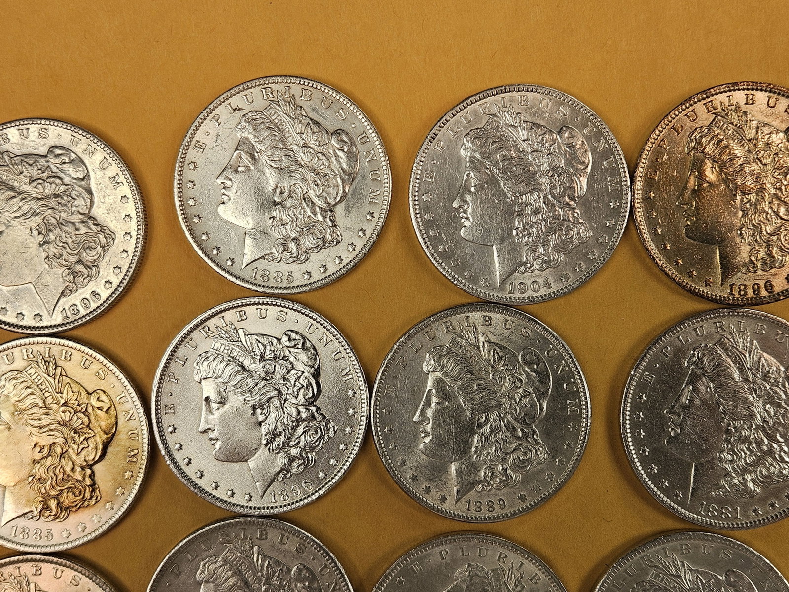 ** FULL ROLL ** Twenty Morgan Silver Dollars - 4