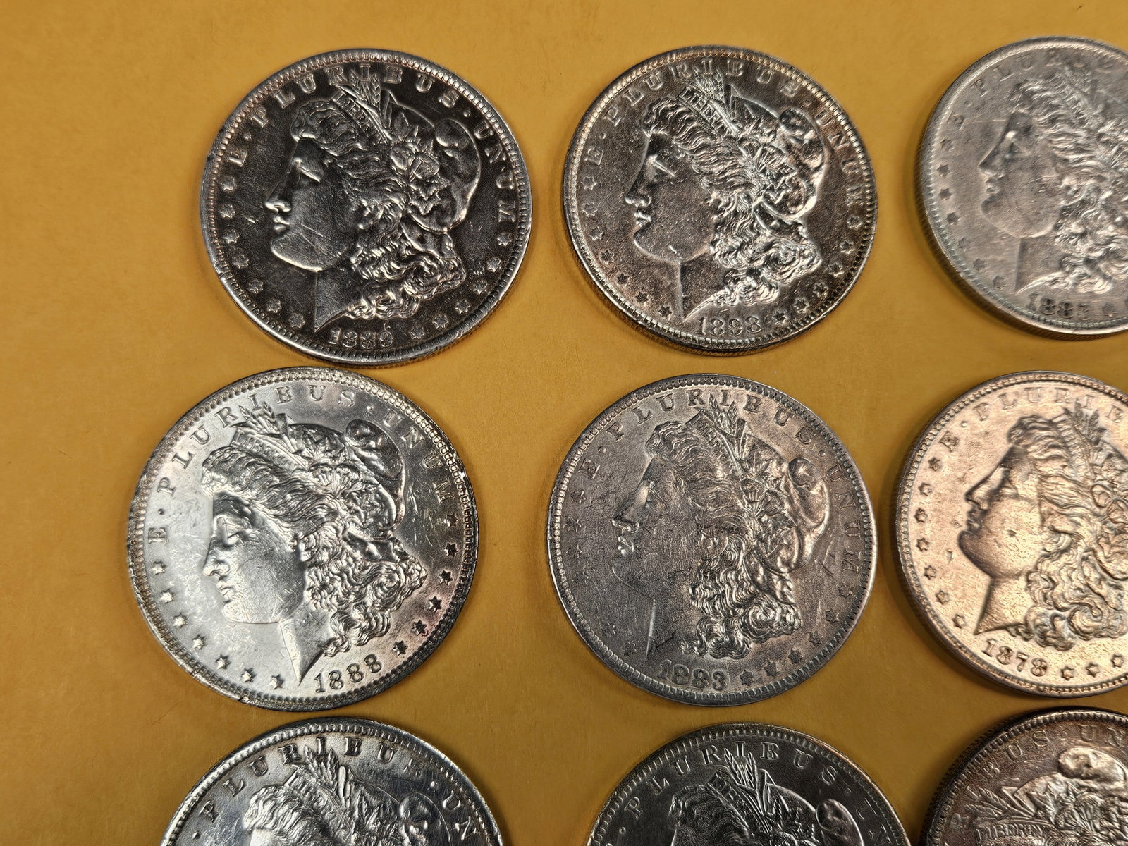 ** FULL ROLL ** Twenty Morgan Silver Dollars - 2