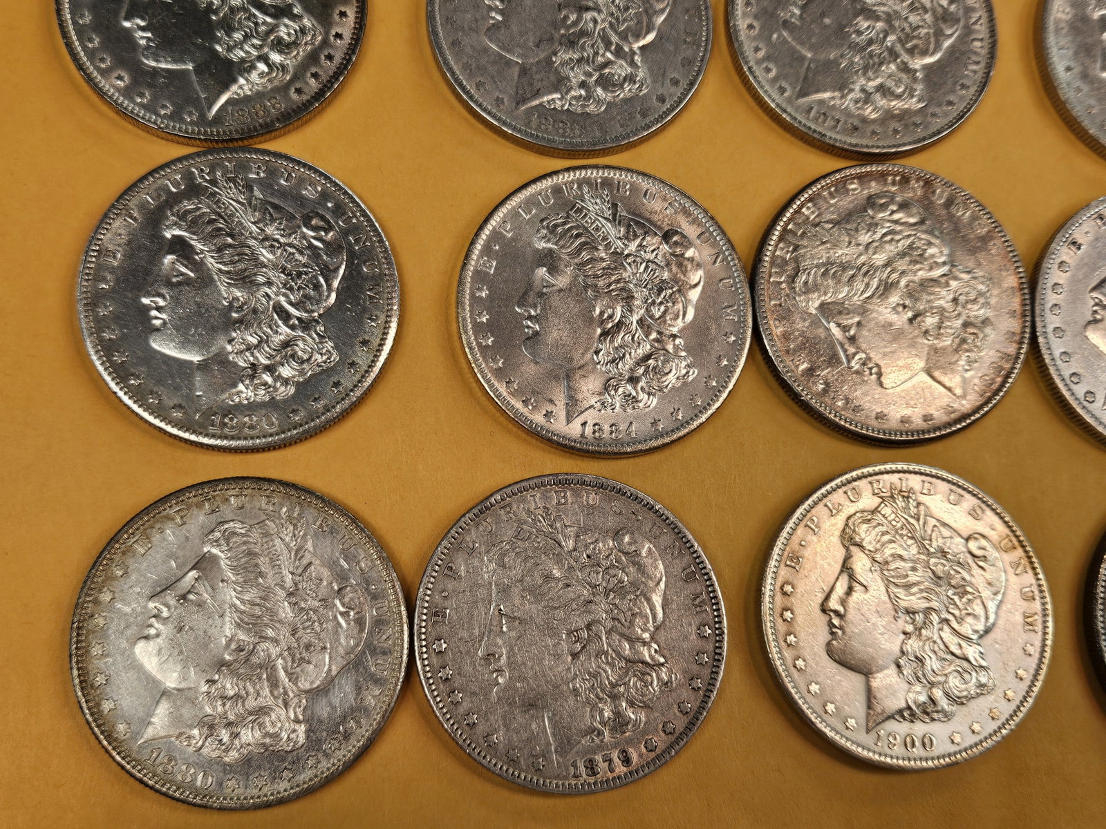 ** FULL ROLL ** Twenty Morgan Silver Dollars - 5