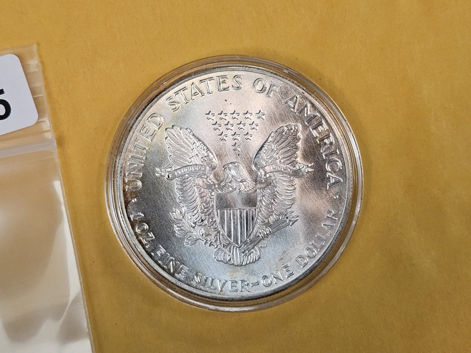 KEY DATE! GEM Brilliant Uncirculated 1986 American Silver Eagle - 3