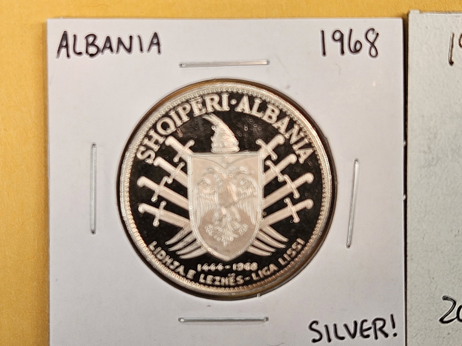 Three more, little better, silver World Coins - 2