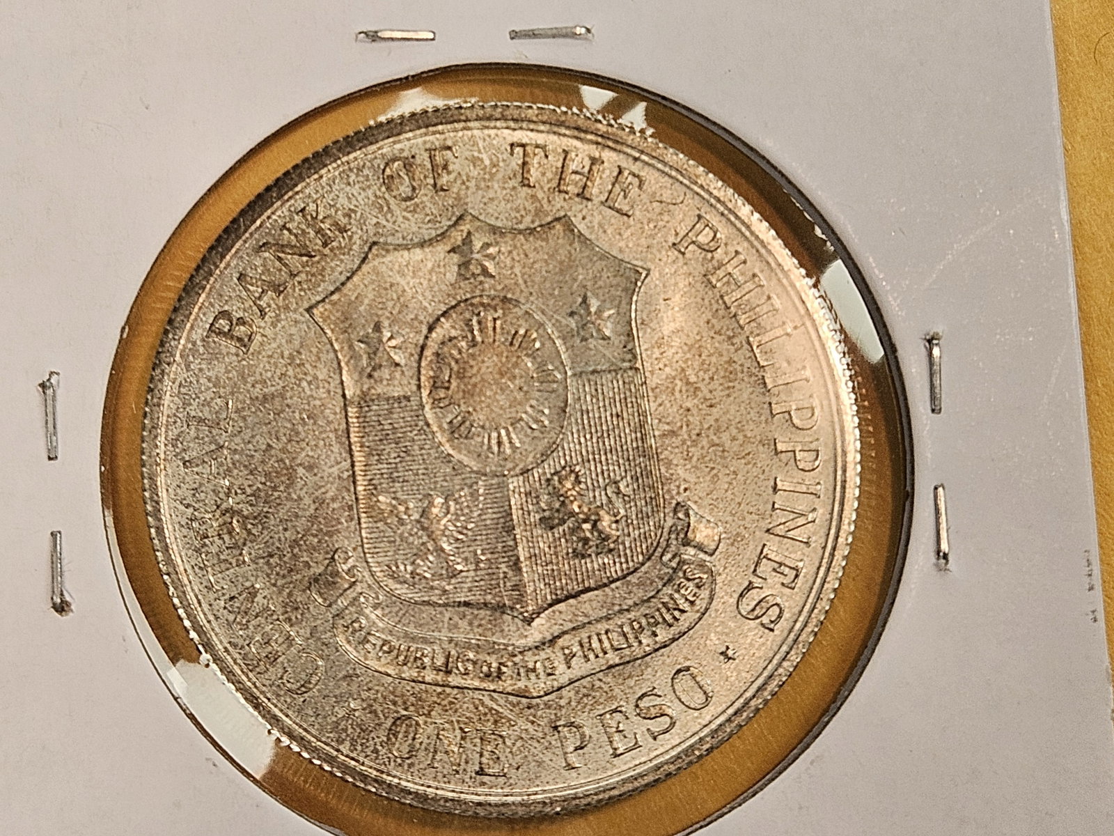 1964 Philippines silver 1 peso - 3