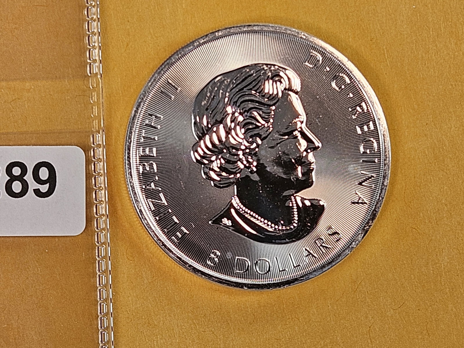 GEM 2016 Canada silver Eight Dollars - 2