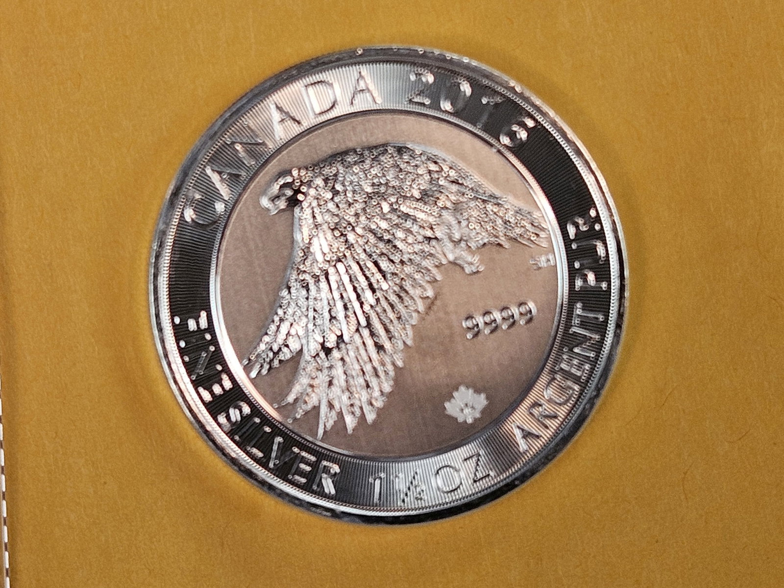 GEM 2016 Canada silver Eight Dollars - 2