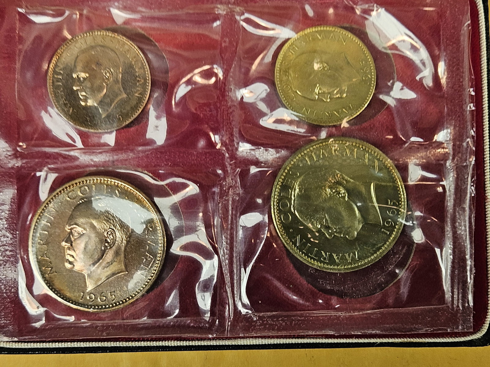 Four mixed World Coin sets - 5
