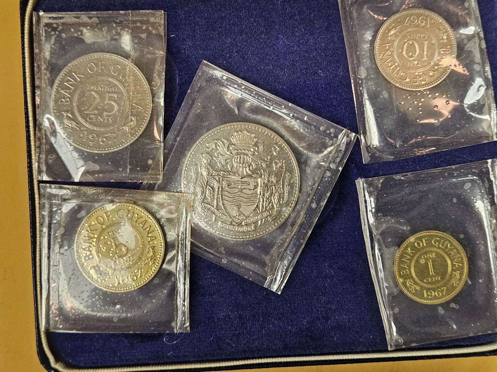 Four mixed World Coin sets - 7