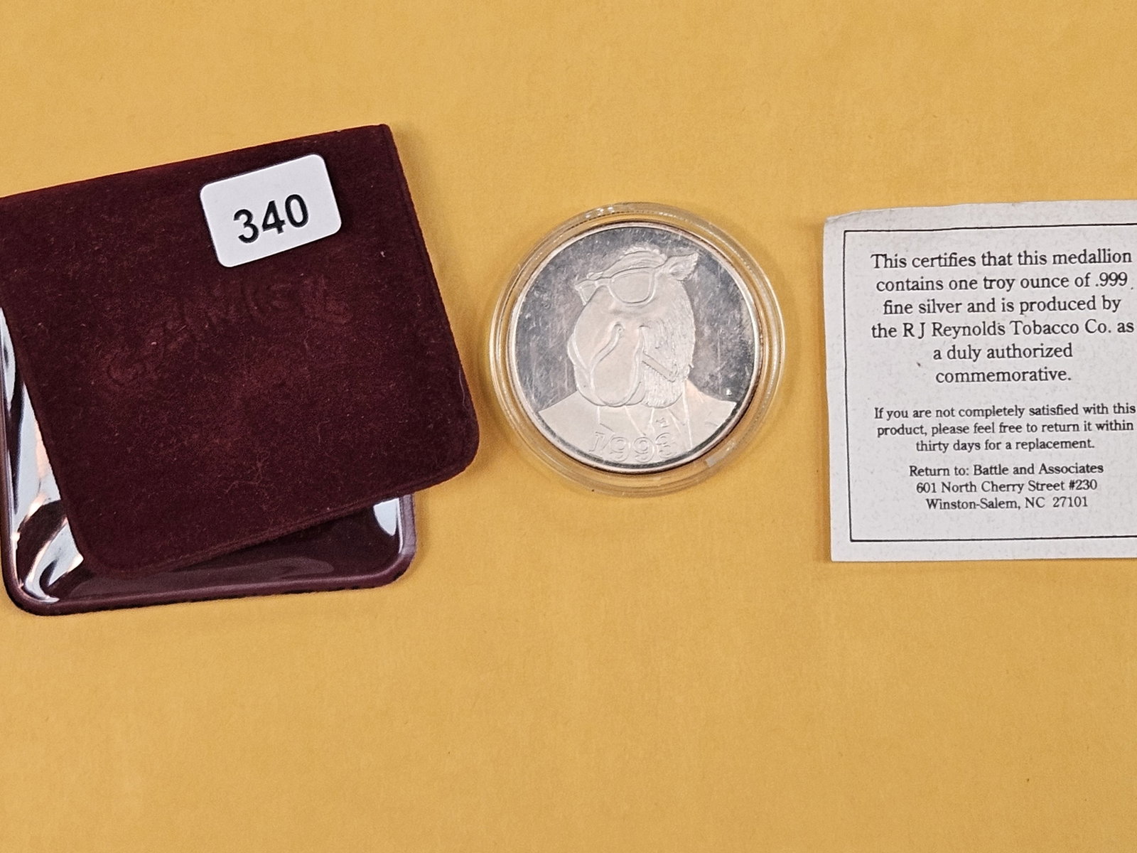 JOE CAMEL SILVER! - 2