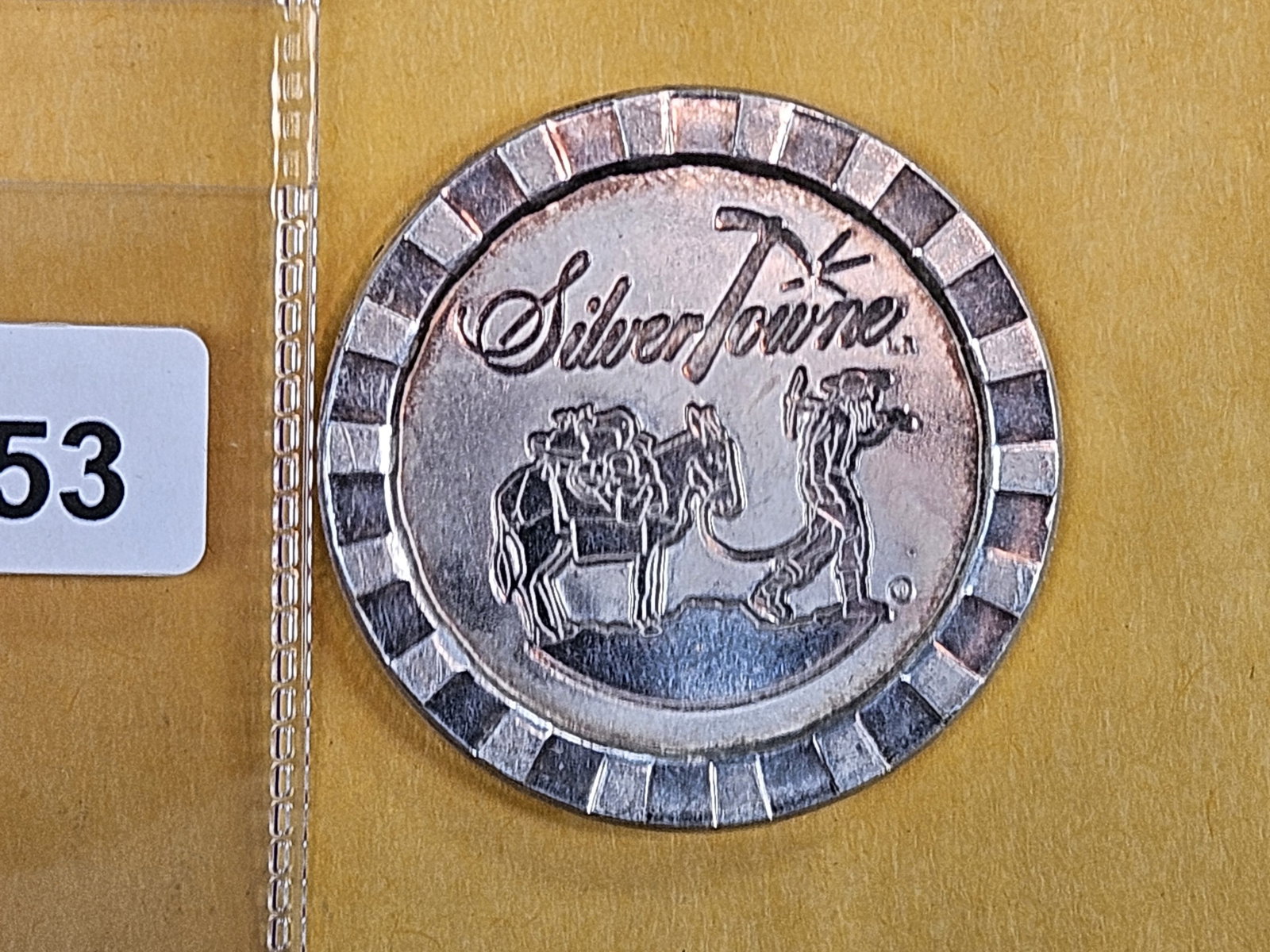 One Troy ounce .999 fine silver Art round - 2