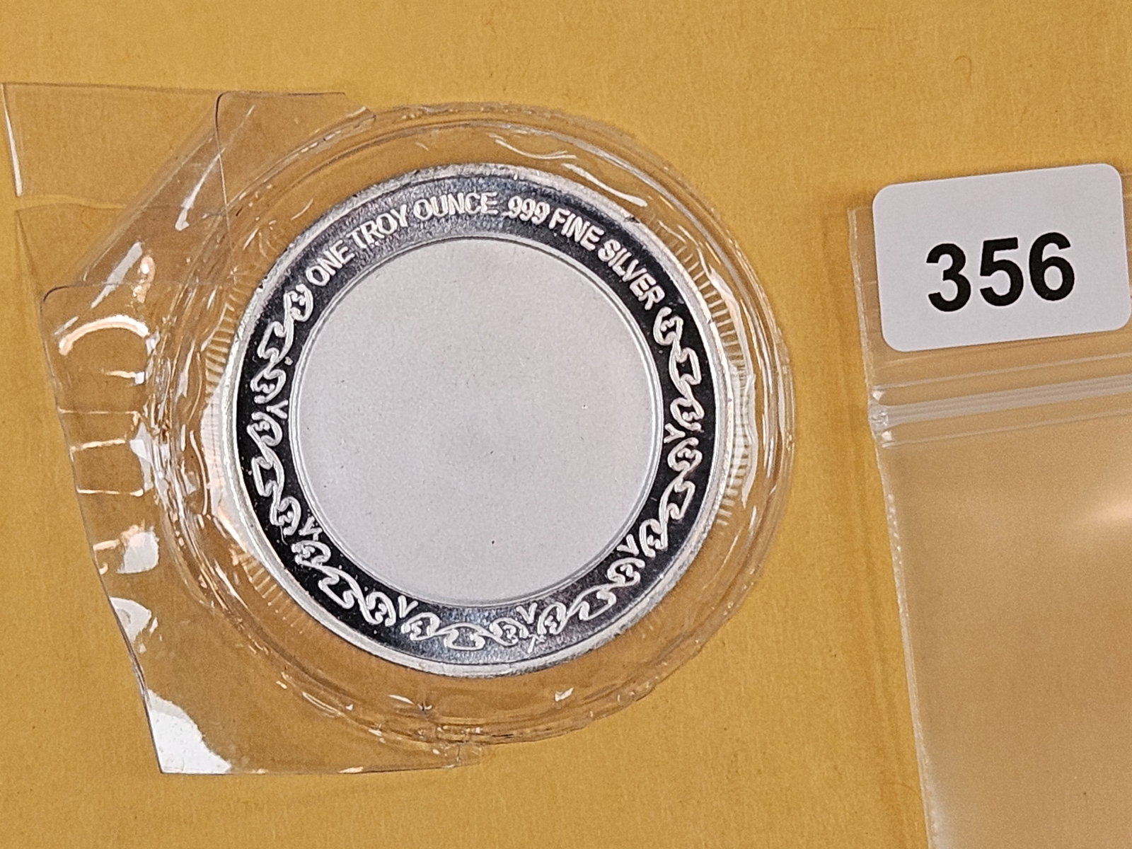 One Troy ounce .999 fine silver Art round - 2