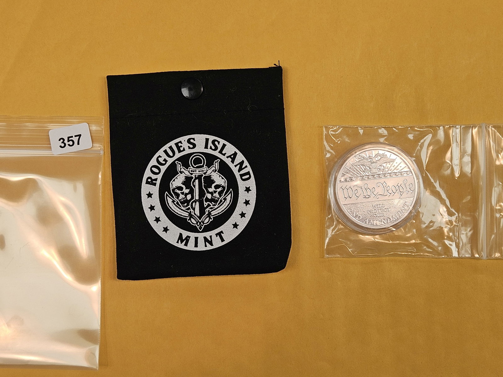 One Troy ounce .999 fine silver Art bar - 2