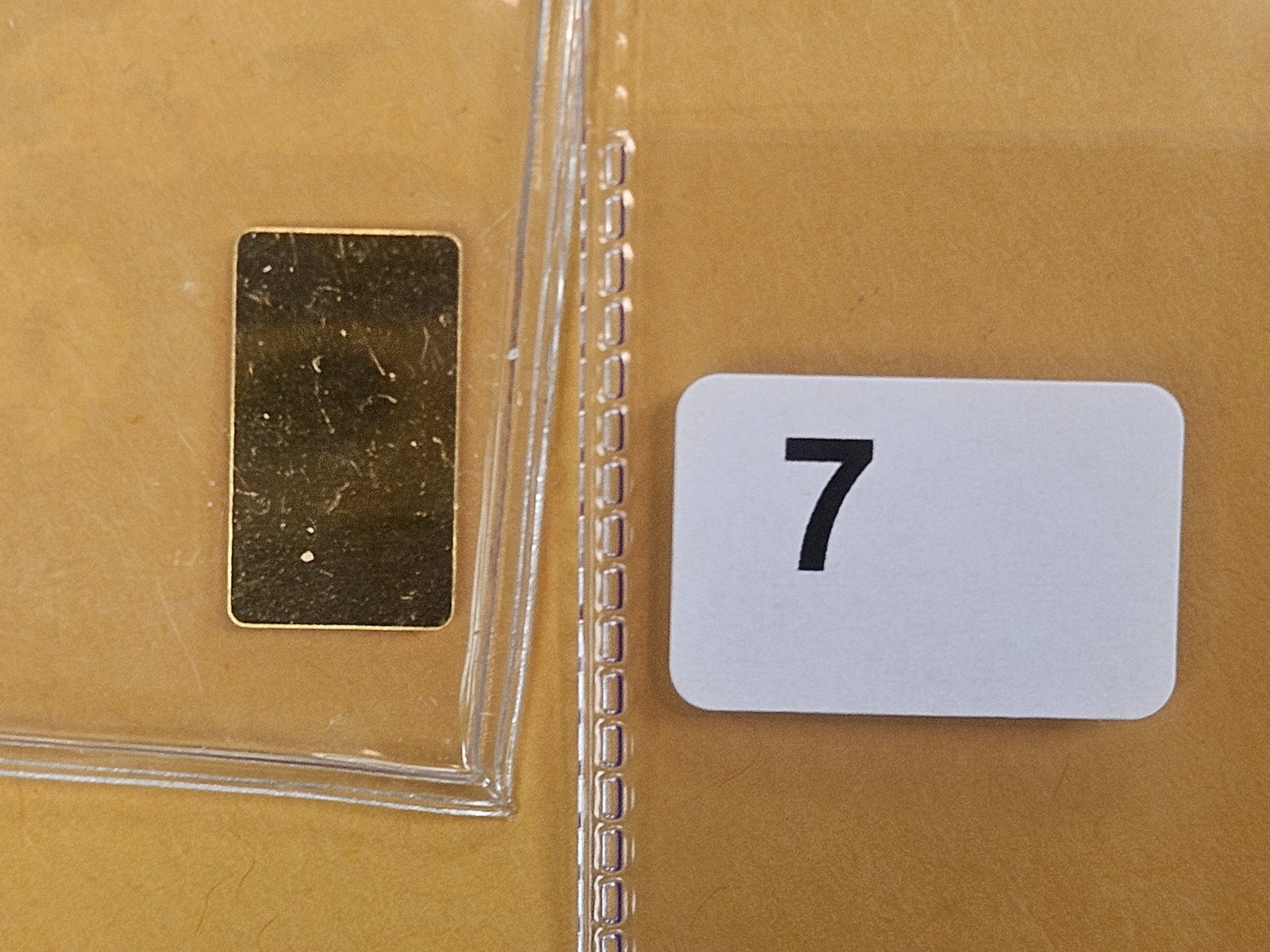 GOLD! Scottsdale Mint .9999 fine Gold Bar - 2