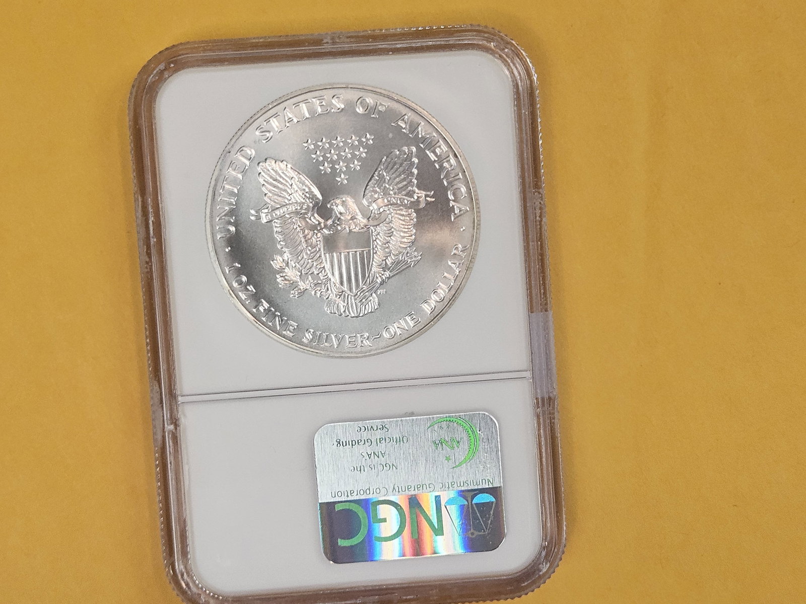 NGC 1993 American Silver Eagle in Mint State 69 - 2