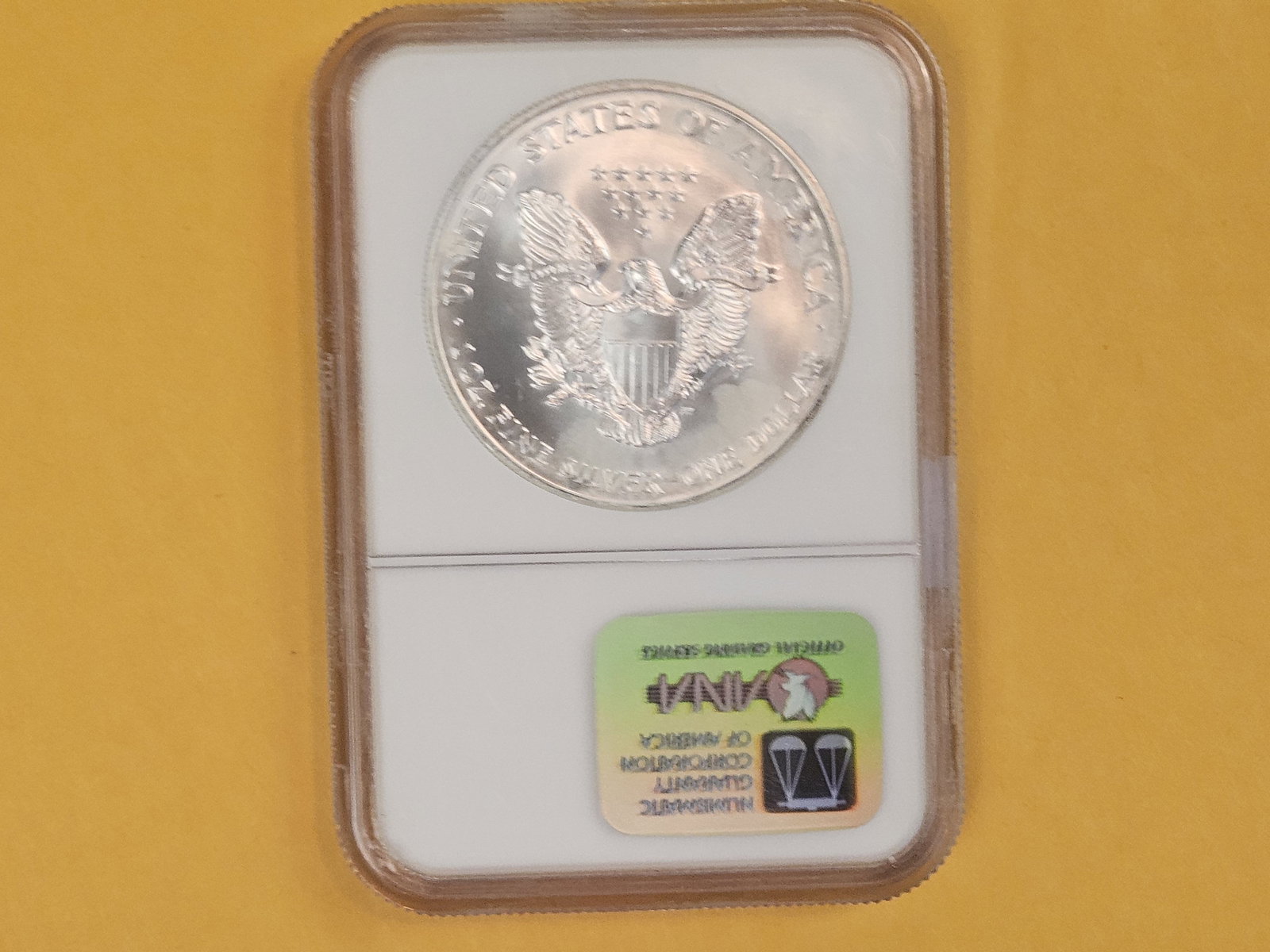 NGC 2002 American Silver Eagle - 2