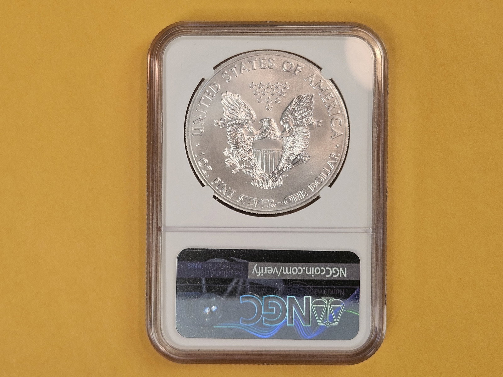 PERFECT! NGC 2015 American Silver Eagle in Mint State 70 - 2