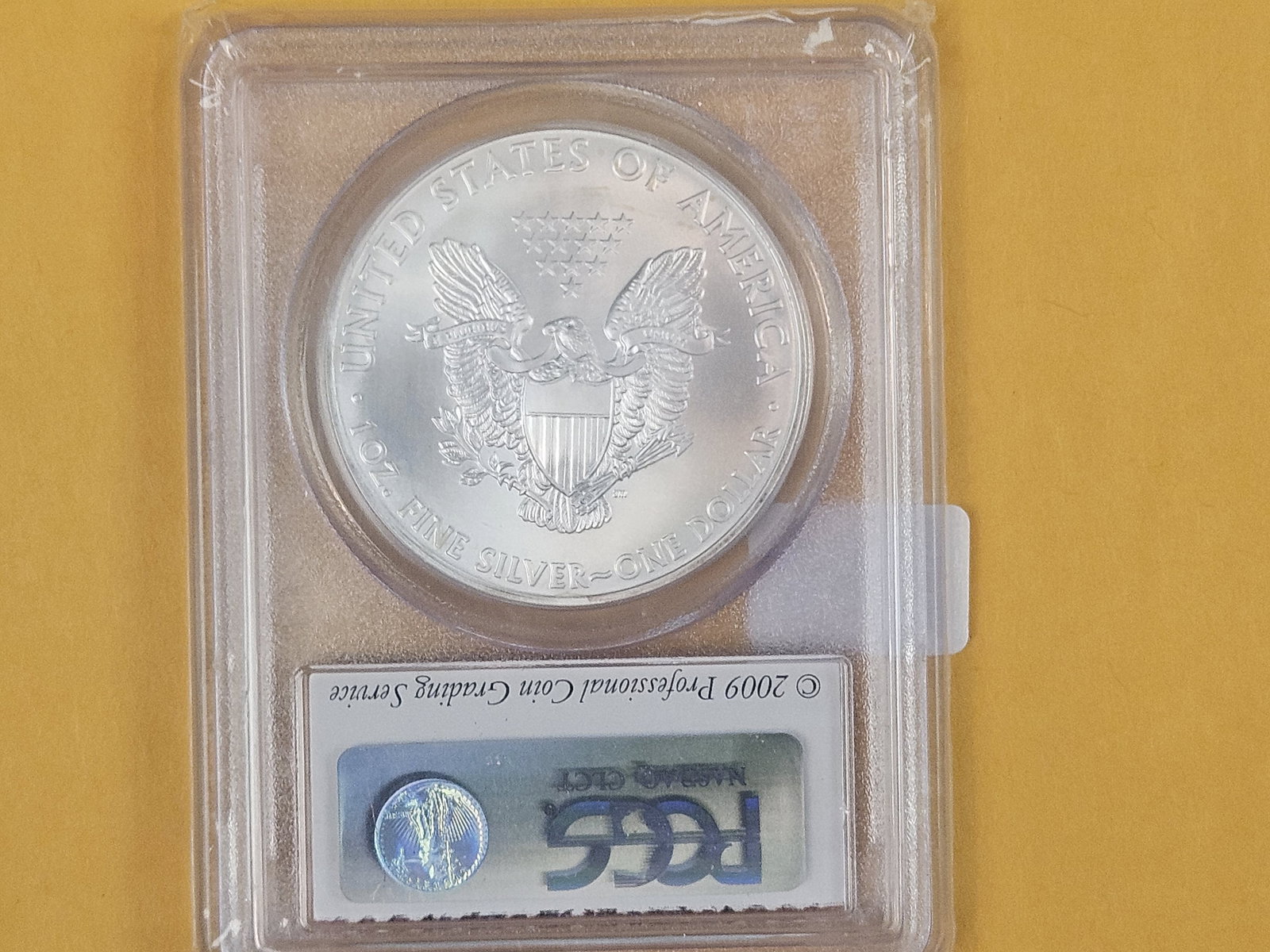 PERFECT! PCGS 2009 American Silver Eagle in Mint State 70 - 2