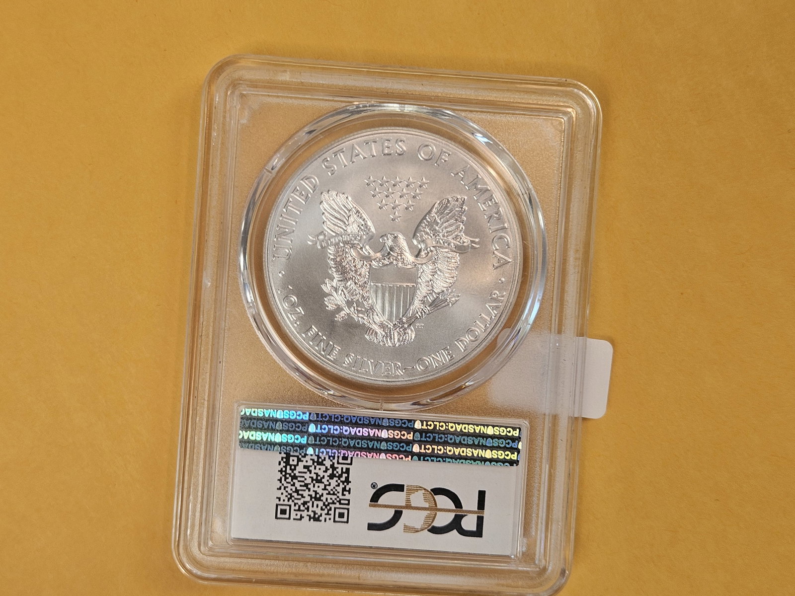 PERFECT! PCGS 2015 American Silver Eagle in Mint State 70 - 2
