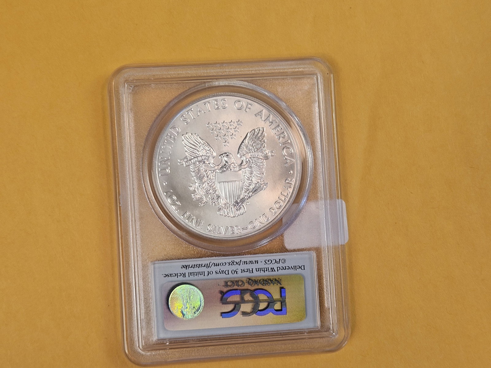 PERFECT! PCGS 2011 American Silver Eagle in Mint State 70 - 2