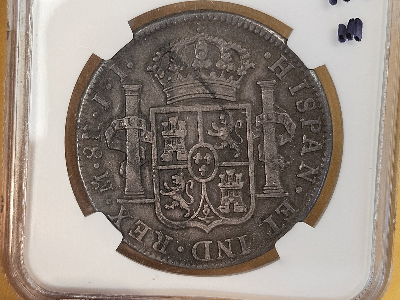* NGC 1820 MO jj Mexico silver 8 reals - 4