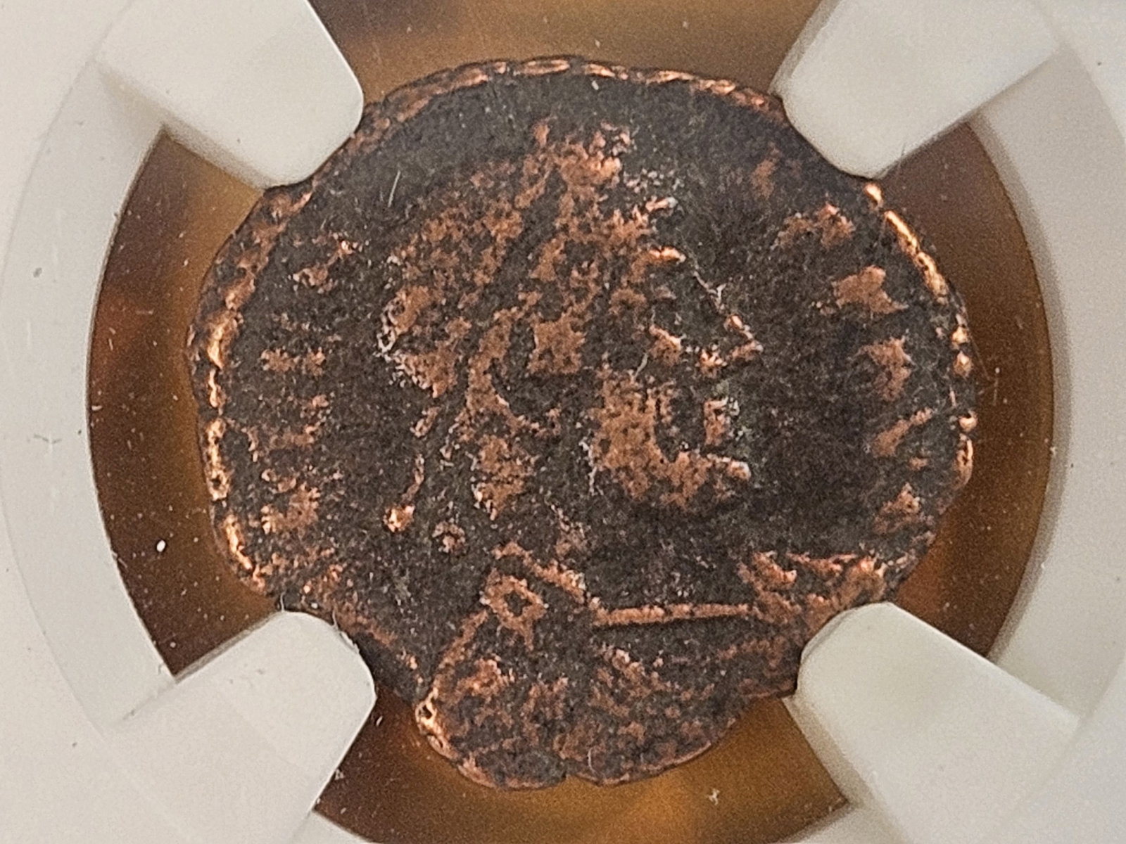 ANCIENT! NGC Eastern Roman Empire Valens AD 364 - 378: AE 3 Nummus. Roman Christian Emperors