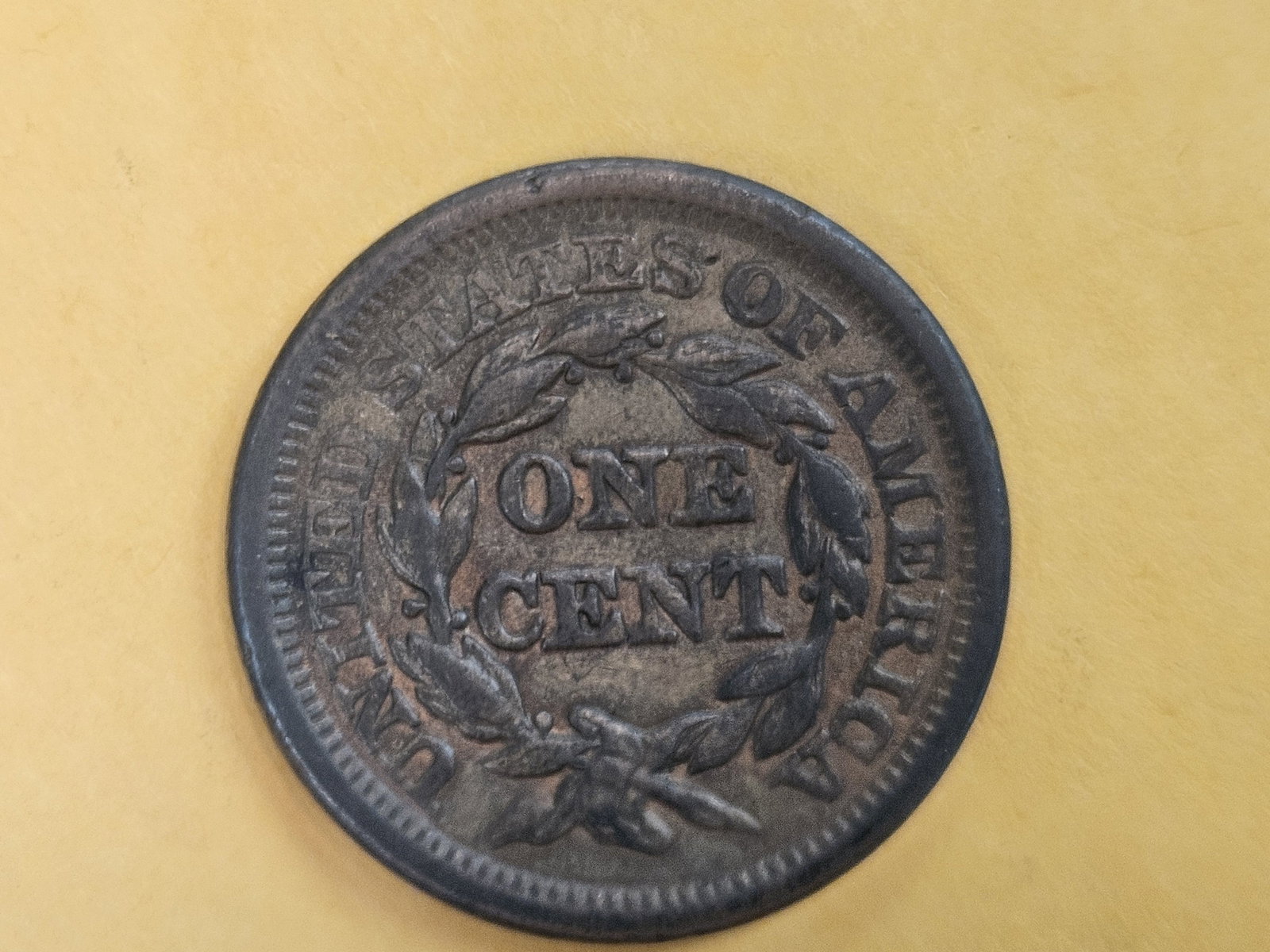 1856 Braided Hair Large Cent - 5