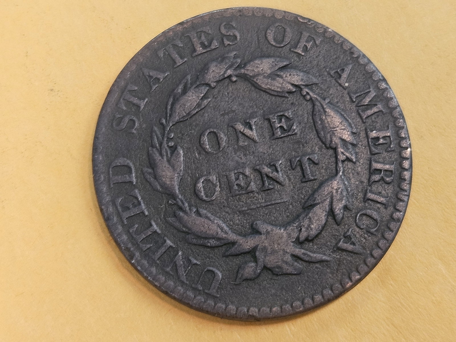 1822 Coronet Head Large Cent in Very Good - 4