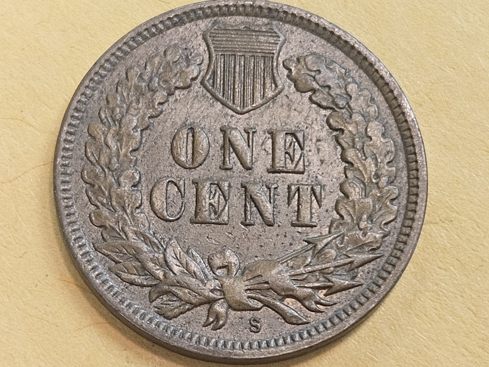 Semi-Key 1908-S Indian Cent in Extra Fine - 45 - 4