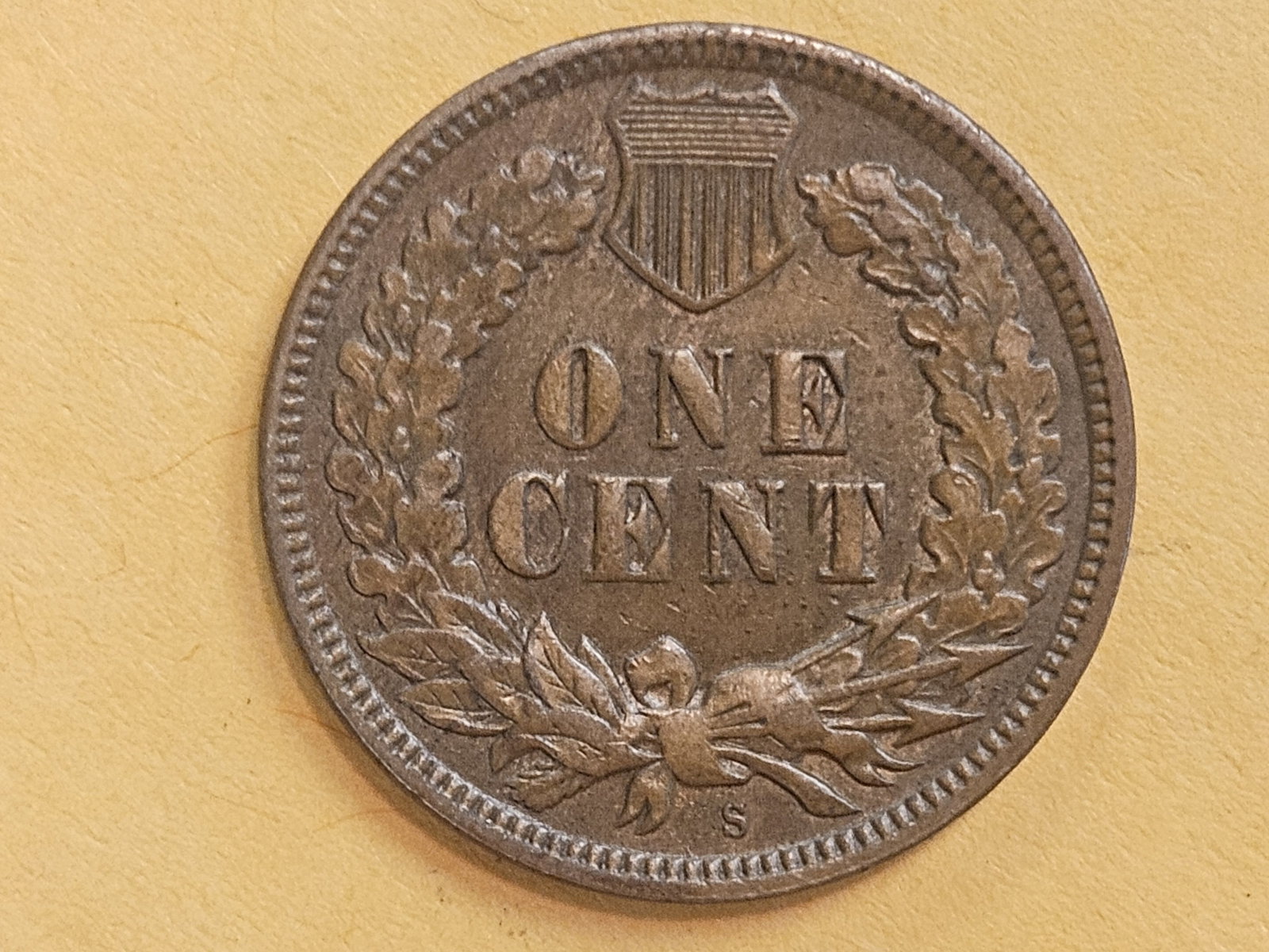 Semi-Key 1908-S Indian Cent in Extra Fine - 45 - 5