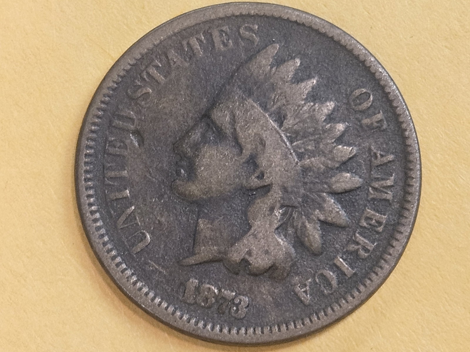 1873 Closed 3 Indian Cent (1 of 3)