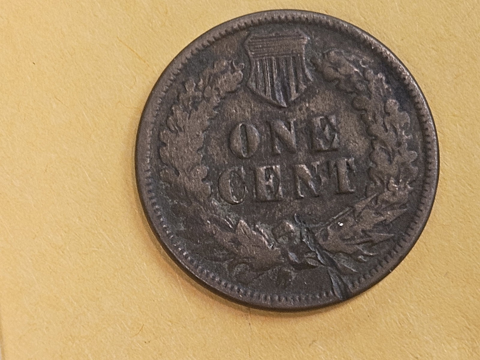 1873 Closed 3 Indian Cent - 3