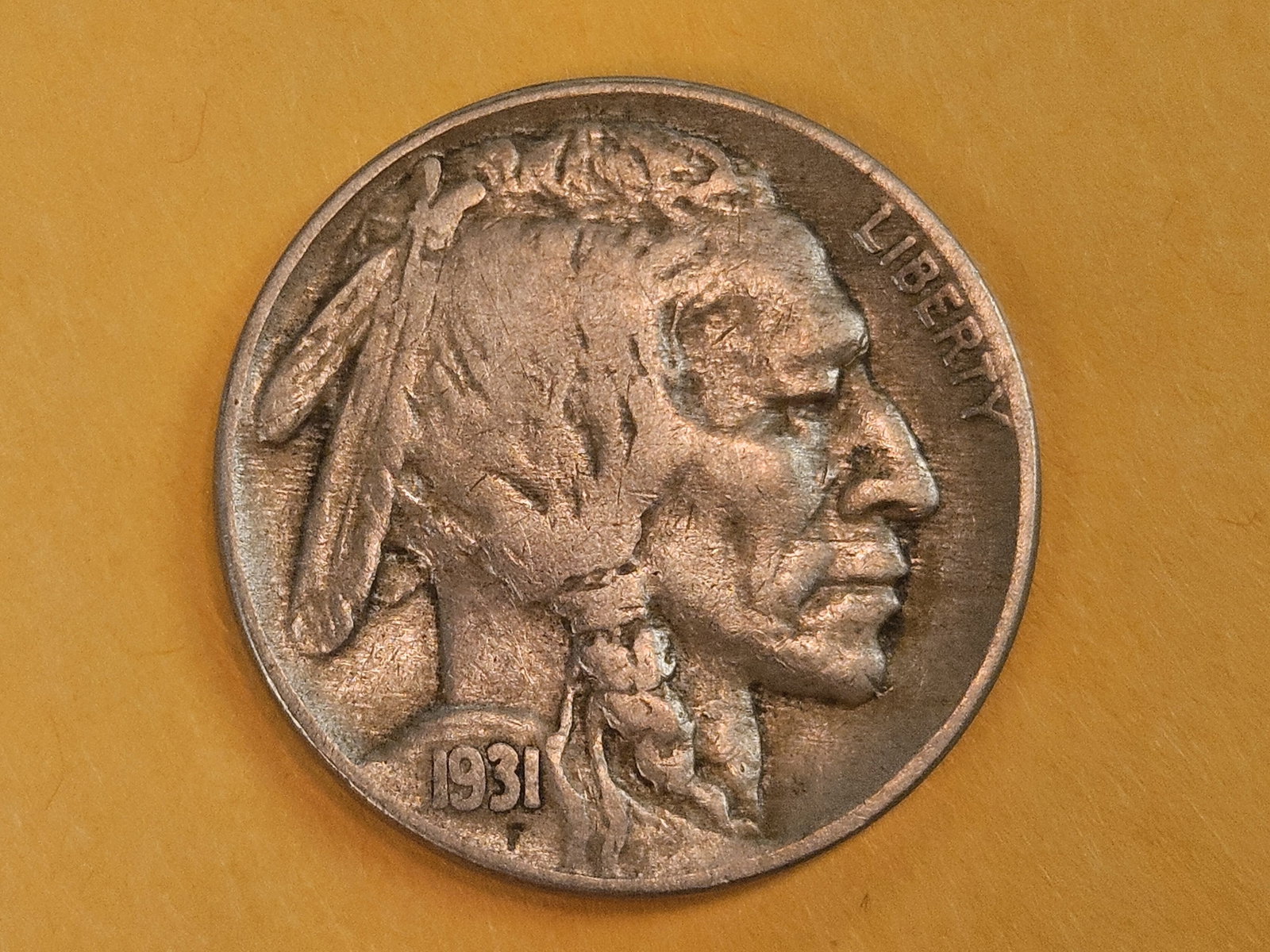 Semi-Key 1931-S Buffalo Nickel: In Extra fine