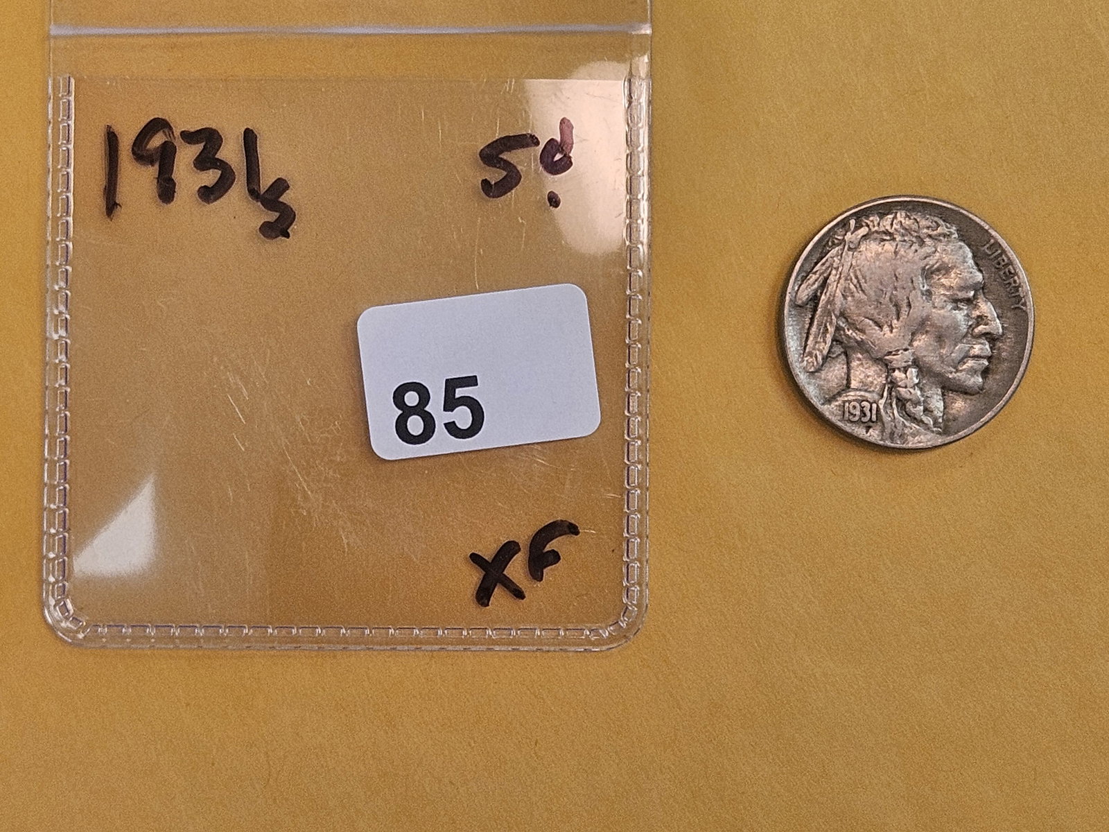 Semi-Key 1931-S Buffalo Nickel - 2