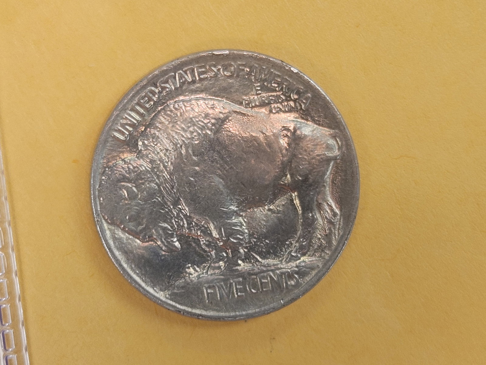Choice Brilliant Uncirculated 1913 Buffalo Nickel - 7